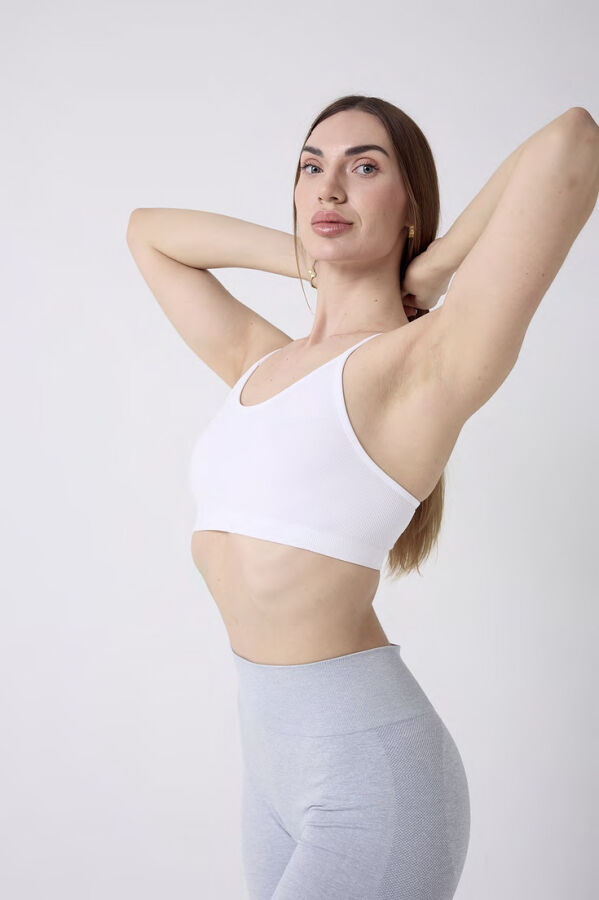 BALIK SIRTI İP ASKILI CROP - 4