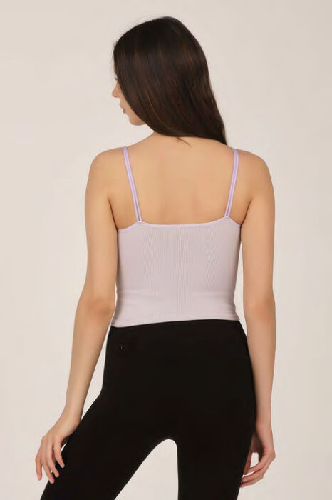 ÇİFT İP ASKILI CROP TOP - 3