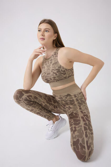Leopar Crop Atlet - 1