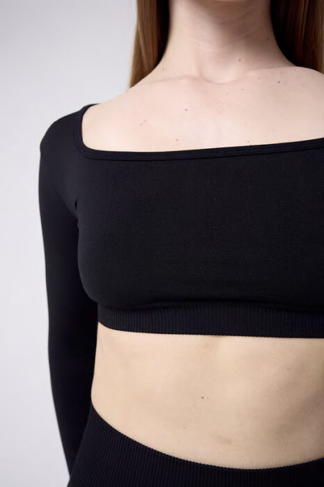 Spor Crop Uzun Kollu - 3