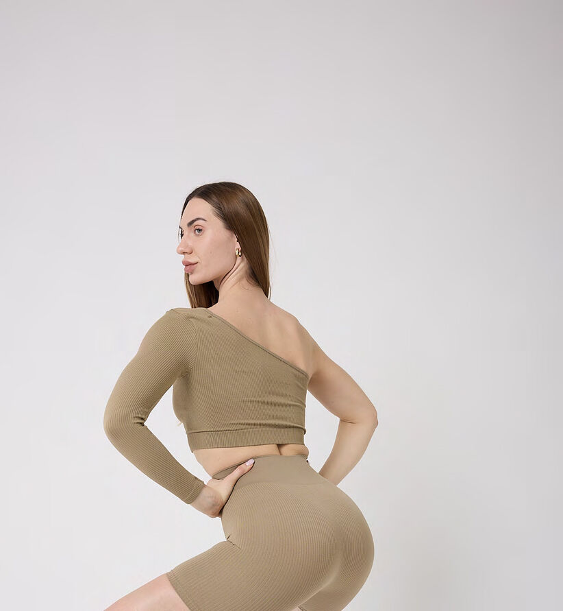 TEK OMUZ CROP TOP - 3